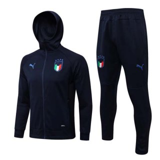 Chandal Con Capucha Italia 2022 Azul Chandal Con Capucha Italia 2022 Azul