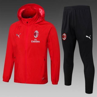 Rompevientos AC Milan Conjunto Completo 2025-2026 Rojo Rompevientos AC Milan Conjunto Completo 2025-2026 Rojo