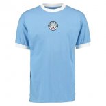 1ª Equipación Replica Camiseta Manchester City Retro 1972 Azul