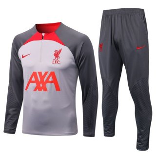 Sudadera De Training Liverpool 2022-2023 Gris Sudadera De Training Liverpool 2022-2023 Gris