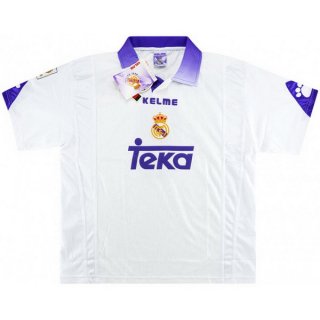 1ª Equipación Replica Camiseta Real Madrid Retro 1997 1998 Blanco 1ª Equipación Replica Camiseta Real Madrid Retro 1997 1998 Blanco