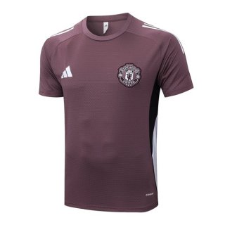 Camiseta Entrenamiento Manchester United 2025-2026 Purpura 3