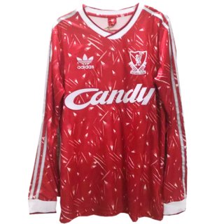 1ª Equipación Replica Camiseta Liverpool ML Retro 1989 1991 Rojo 1ª Equipación Replica Camiseta Liverpool ML Retro 1989 1991 Rojo