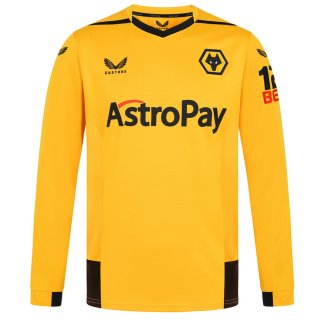 Tailandia Camiseta Wolves 1ª Equipación ML 2022-2023 Tailandia Camiseta Wolves 1ª Equipación ML 2022-2023
