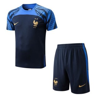 Camiseta Entrenamiento Francia Conjunto Completo 2022-2023 Azul Camiseta Entrenamiento Francia Conjunto Completo 2022-2023 Azul