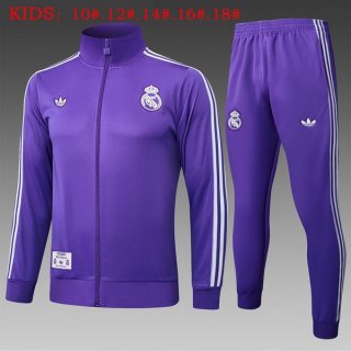 Ninos Chandal Real Madrid 2025-2026 Purpura 5 Ninos Chandal Real Madrid 2025-2026 Purpura 5