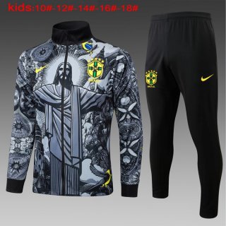 Ninos Chandal Brasil 2024-2025 Gris Ninos Chandal Brasil 2024-2025 Gris