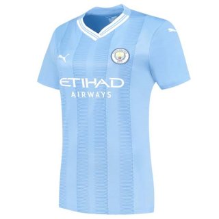 Camiseta Manchester City 1ª Equipación Mujer 2023-2024 Camiseta Manchester City 1ª Equipación Mujer 2023-2024