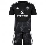Camiseta Manchester United Portero Niño 2026-2027 Negro