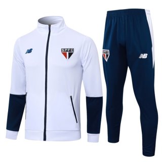 Chandal Sao Paulo 2024-2025 Blanco 3 Chandal Sao Paulo 2024-2025 Blanco 3