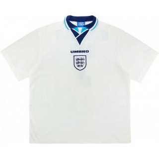 1ª Equipación Replica Camiseta Inglaterra Retro 1996 Blanco 1ª Equipación Replica Camiseta Inglaterra Retro 1996 Blanco