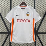 Tailandia Camiseta Valencia 1ª Equipación Retro 2006-2007