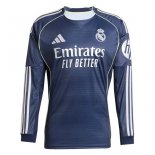 Tailandia Camiseta Real Madrid 2ª Equipación ML 2025-2026