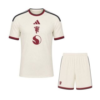 Camiseta Manchester United 3ª Equipación Niño 2026-2027