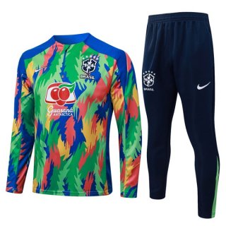 Sudadera De Training Brasil 2026-2027 Verde