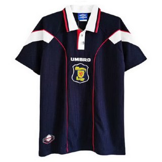 1ª Equipación Replica Camiseta Escocia Retro 1996 1998 Azul 1ª Equipación Replica Camiseta Escocia Retro 1996 1998 Azul