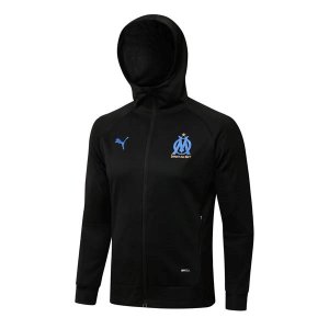 Chandal Con Capucha Marsella 2022-2023 Negro