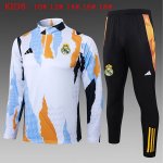 Ninos Sudadera De Training Real Madrid 2025-2026 Azul Blanco