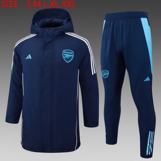Abrigo Arsenal Conjunto Completo 2024-2025 Azul Abrigo Arsenal Conjunto Completo 2024-2025 Azul