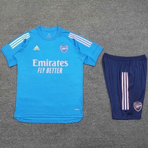 Camiseta Entrenamiento Arsenal Conjunto Completo 2021-2022 Azul Rosa
