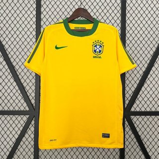 Tailandia Camiseta Brasil 1ª Equipación Retro 2010 Tailandia Camiseta Brasil 1ª Equipación Retro 2010