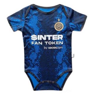 1ª Equipación Camiseta Inter Milan Bebé 2021-2022 1ª Equipación Camiseta Inter Milan Bebé 2021-2022
