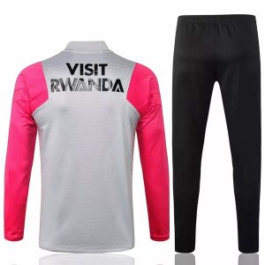 Chandal PSG 2021-2022 Gris Rosa Negro