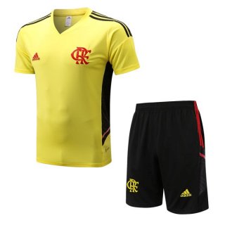 Camiseta Entrenamiento Flamengo Conjunto Completo 2022-2023 Amarillo Camiseta Entrenamiento Flamengo Conjunto Completo 2022-2023 Amarillo