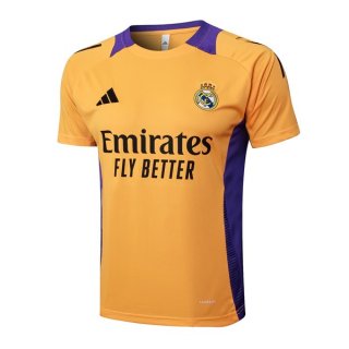 Camiseta Entrenamiento Real Madrid 2025-2026 Amarillo Camiseta Entrenamiento Real Madrid 2025-2026 Amarillo