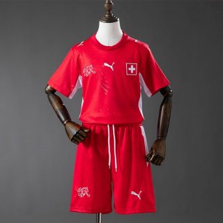 Camiseta Suiza 1ª Equipación Niño 2026