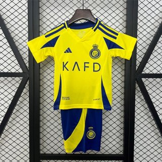 Camiseta Al-Nassr FC 1ª Equipación Niño 2024-2025 Camiseta Al-Nassr FC 1ª Equipación Niño 2024-2025