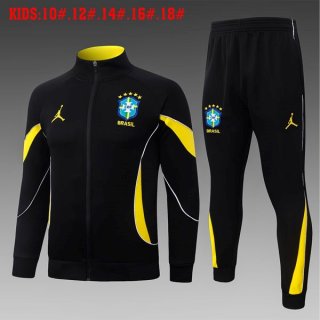 Ninos Chandal Brasil 2026-2027 Negro 2