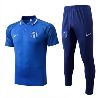 Polo Atletico Madrid Conjunto Completo 2022-2023 Azul Polo Atletico Madrid Conjunto Completo 2022-2023 Azul