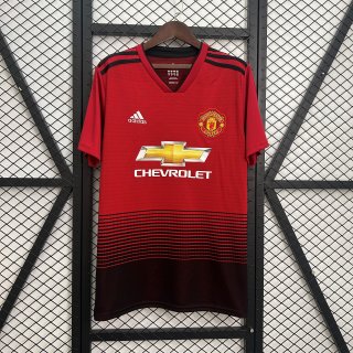 Camiseta M-U 1ª Equipación Retro 2018-2019 Camiseta M-U 1ª Equipación Retro 2018-2019