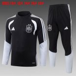 Ninos Sudadera De Training España 2026-2027 Negro 3