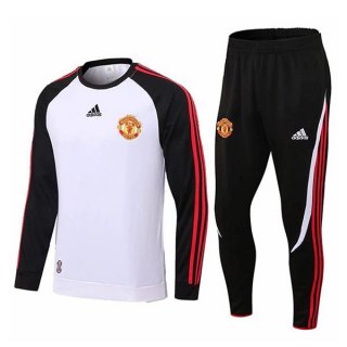 Chandal Manchester United 2022-2023 Blanco Negro Chandal Manchester United 2022-2023 Blanco Negro