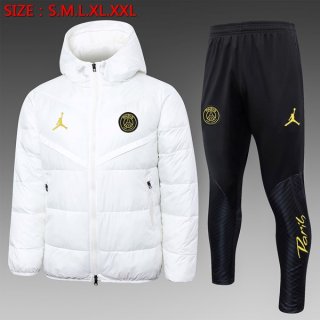 Abrigo Plumón PSG Conjunto Completo 2024-2025 Blanco 3 Abrigo Plumón PSG Conjunto Completo 2024-2025 Blanco 3