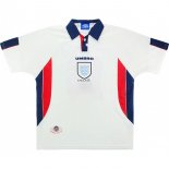 1ª Equipación Replica Camiseta Inglaterra Retro 1998 Blanco