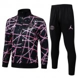 Chandal PSG 2025-2026 Negro Rosa 2