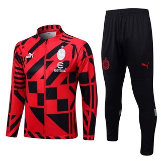 Chandal AC Milan 2023-2024 Rojo Chandal AC Milan 2023-2024 Rojo