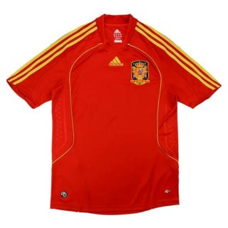 Tailandia Camiseta España 1ª Equipación Retro 2008 Tailandia Camiseta España 1ª Equipación Retro 2008