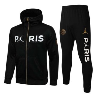 Chandal Con Capucha Paris Saint Germain 2022 Negro Chandal Con Capucha Paris Saint Germain 2022 Negro