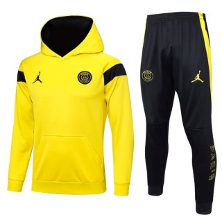 Chandal Con Capucha Paris Saint Germain 2023-2024 Amarillo Chandal Con Capucha Paris Saint Germain 2023-2024 Amarillo