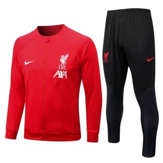 Chandal Liverpool 2022-2023 Rojo Negro Chandal Liverpool 2022-2023 Rojo Negro
