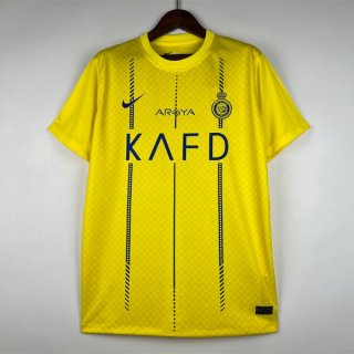 Tailandia Camiseta Al-Nassr FC 1ª Equipación 2023-2024 Tailandia Camiseta Al-Nassr FC 1ª Equipación 2023-2024
