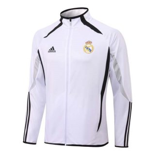 Chaqueta Real Madrid 2022-2023 Blanco Negro Chaqueta Real Madrid 2022-2023 Blanco Negro