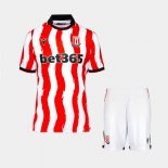 Camiseta Stoke City 1ª Equipación Niño 2025-2026