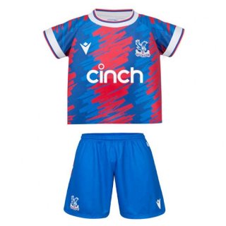 Camiseta Crystal Palace 1ª Equipación Niño 2022-2023 Rojo Azul Camiseta Crystal Palace 1ª Equipación Niño 2022-2023 Rojo Azul