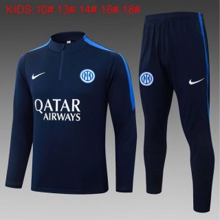 Ninos Sudadera De Training Inter Milan 2026-2027 Azul 3