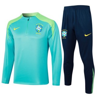 Sudadera De Training Brasil 2024-2025 Verde 3 Sudadera De Training Brasil 2024-2025 Verde 3